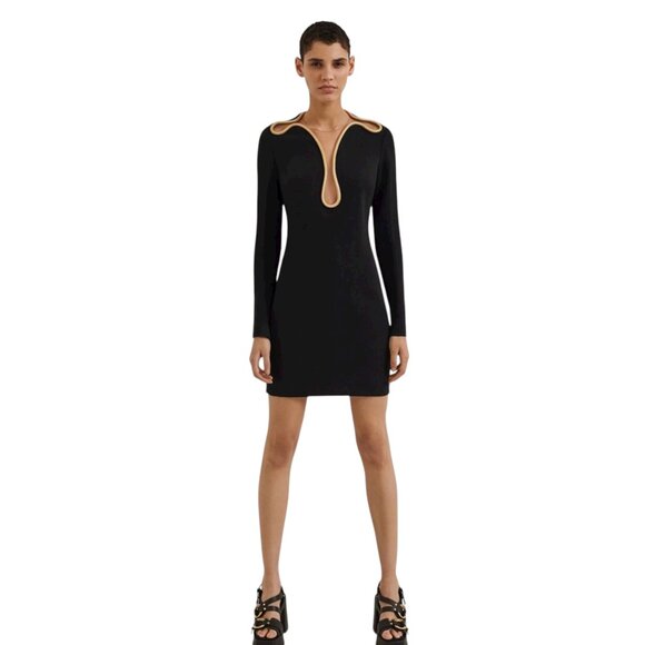 Stella McCartney  net sustain isabela embellished cady and tulle mini dress,40IT - Picture 4 of 15